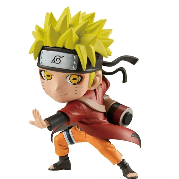 Naruto: Shippuden - Naruto Uzumaki Chibi Masters Toy Figure 3" - NIB - Picture 1 of 5